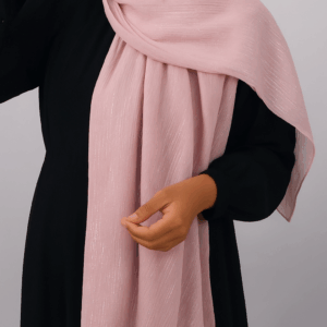 Ballet Pink Shimmer Chiffon