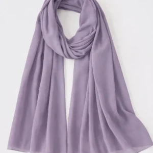 Lavender Grey Premium Chiffon