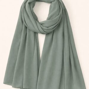 Muted Sage Premium Chiffon