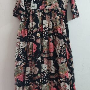 Twilight Blossom Maxi Dress