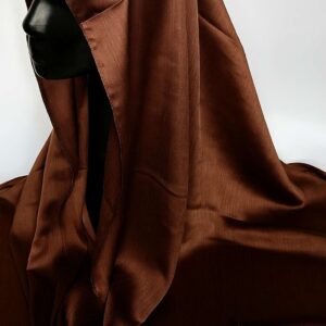 Cocoa Brown Muna Satin