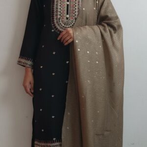 Mocha Noir Kurta Set
