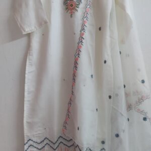 Ivory Blossom Kurta Set