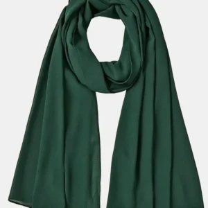 Forest Green Premium Chiffon