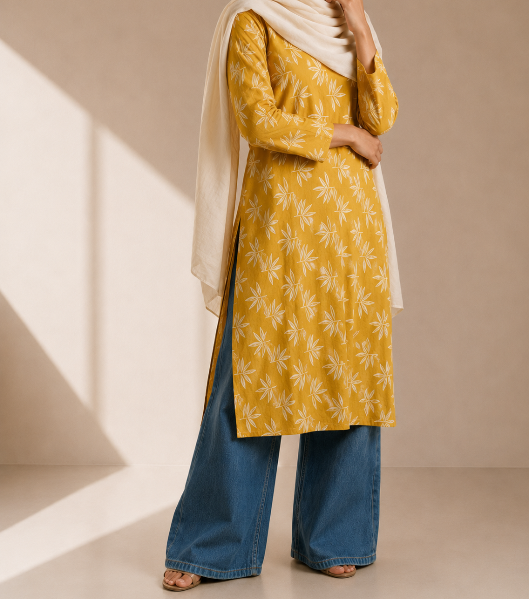 Golden Willow Kurta